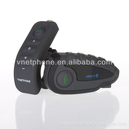 V8-1200 5users bluetooth full duplex best waterproof walkie talkies